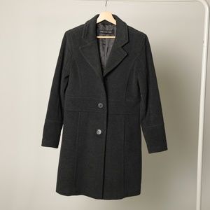 Dark gray wool coat by Marc New York, size 8